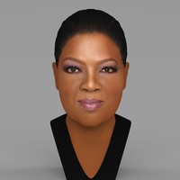 Small Oprah Winfrey bust ready for full color 3D printing 3D Printing 230879