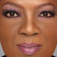 Oprah Winfrey bust ready for full color 3D printing - Thumbnail 4