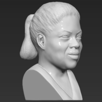 Oprah Winfrey bust ready for full color 3D printing - Thumbnail 19