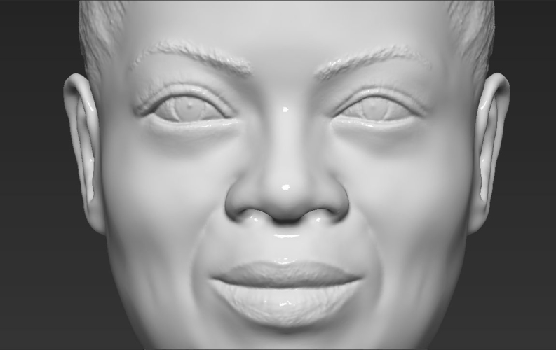 Oprah Winfrey bust ready for full color 3D printing 3D Print 230898