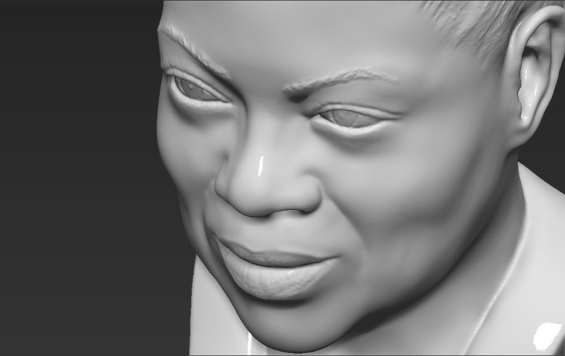 Oprah Winfrey bust ready for full color 3D printing 3D Print 230900
