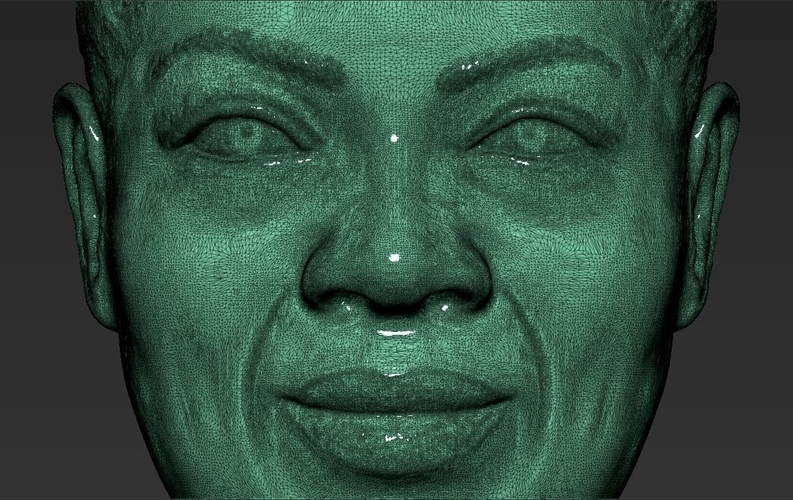 Oprah Winfrey bust ready for full color 3D printing 3D Print 230901