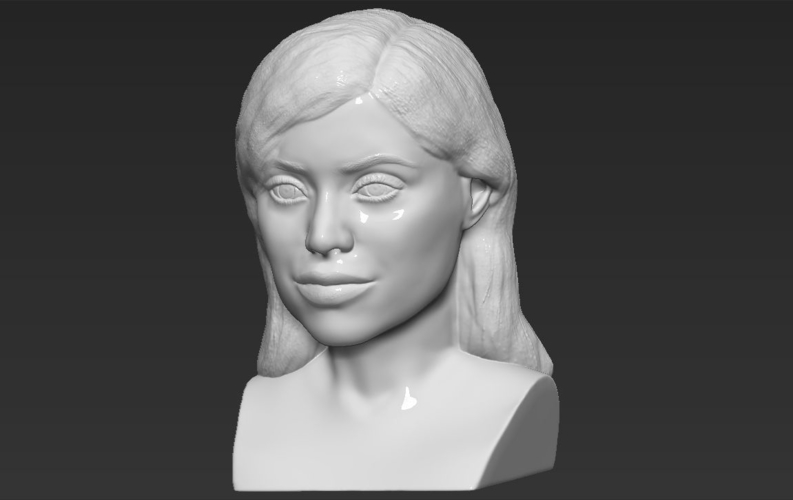 Kylie Jenner bust 3D printing ready stl obj 3D Print 230921