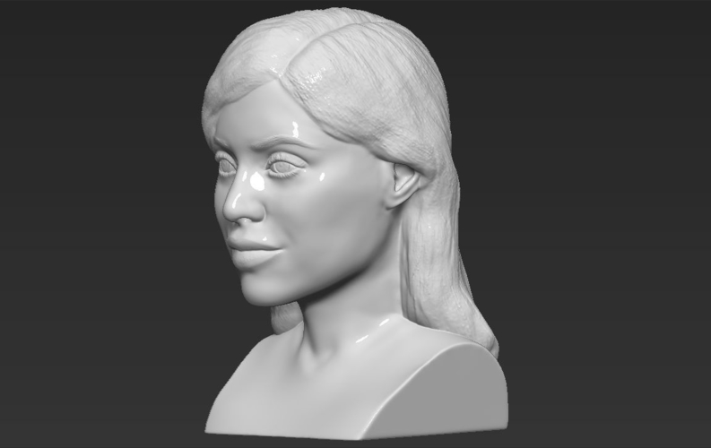 Kylie Jenner bust 3D printing ready stl obj 3D Print 230922