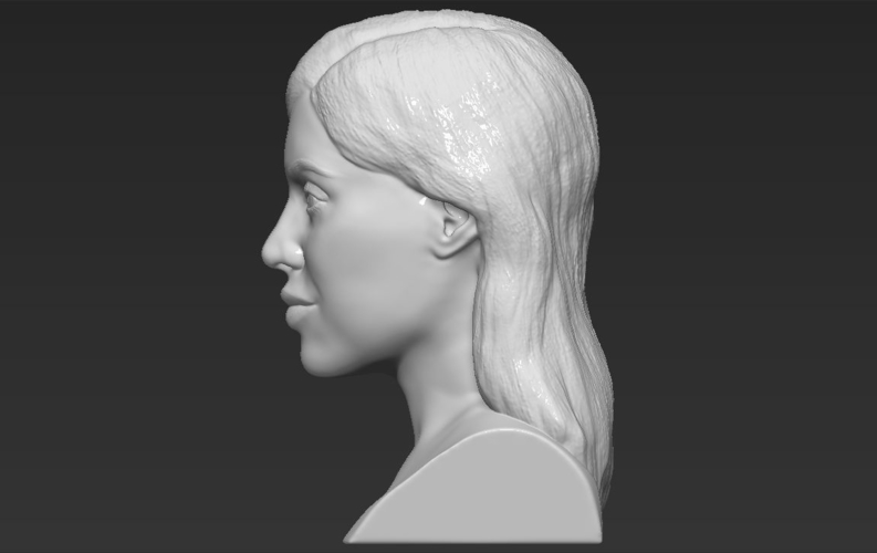 Kylie Jenner bust 3D printing ready stl obj 3D Print 230924
