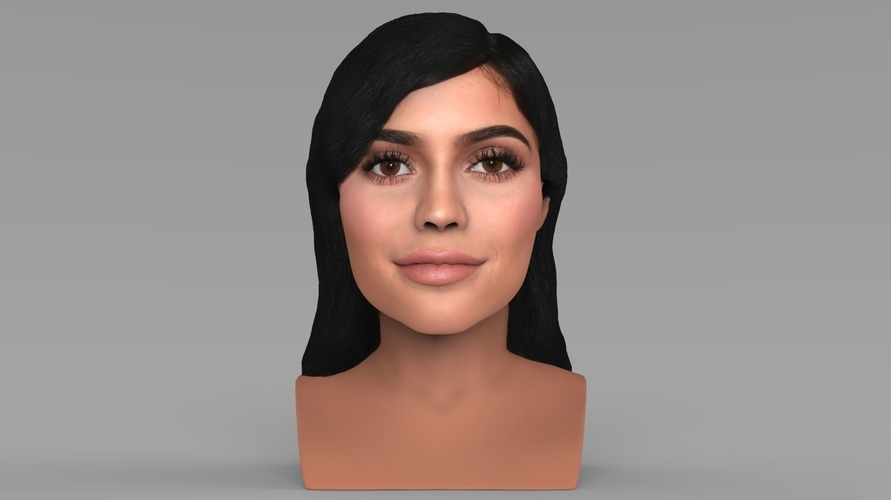 Kylie Jenner bust ready for full color 3D printing 3D Print 230934