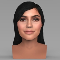 Small Kylie Jenner bust ready for full color 3D printing 3D Printing 230934