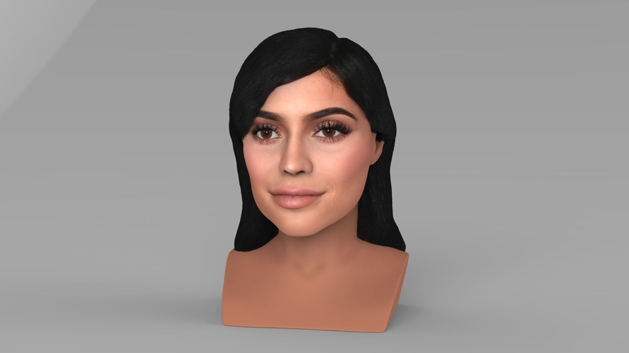 Kylie Jenner bust ready for full color 3D printing 3D Print 230935