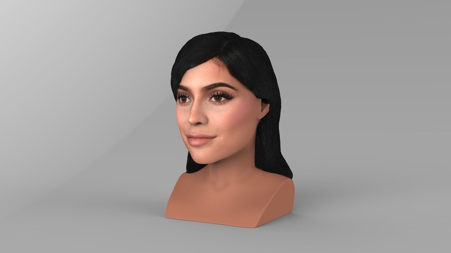 Kylie Jenner bust ready for full color 3D printing 3D Print 230937