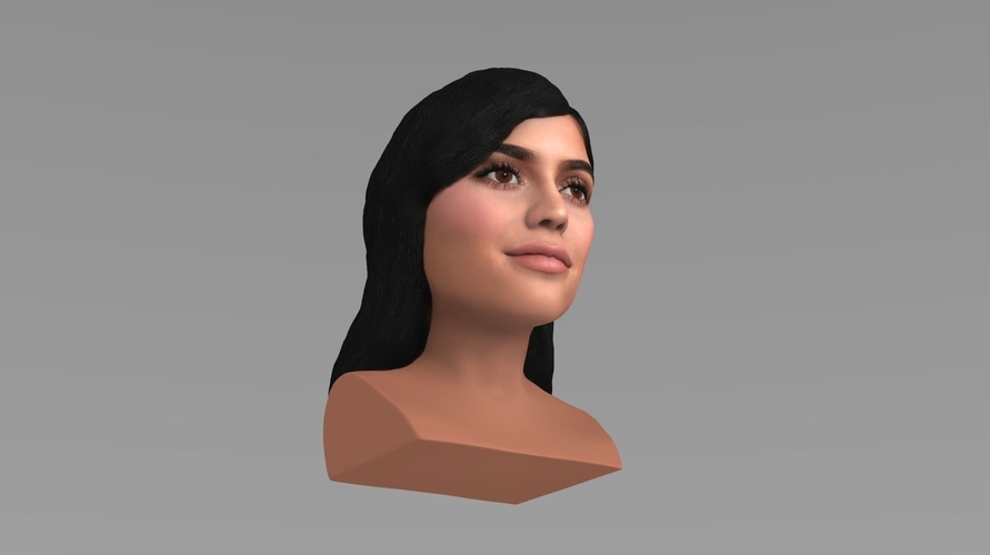 Kylie Jenner bust ready for full color 3D printing 3D Print 230940