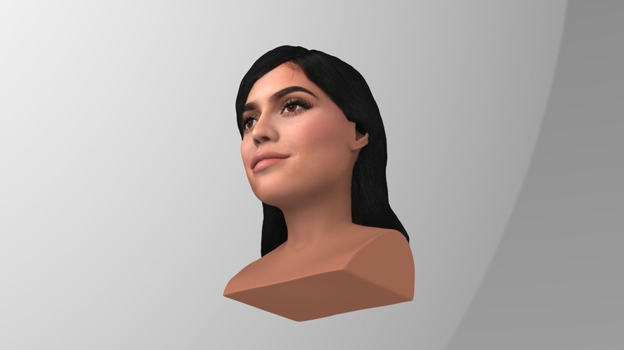 Kylie Jenner bust ready for full color 3D printing 3D Print 230941