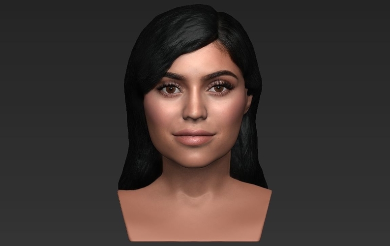 Kylie Jenner bust ready for full color 3D printing 3D Print 230943