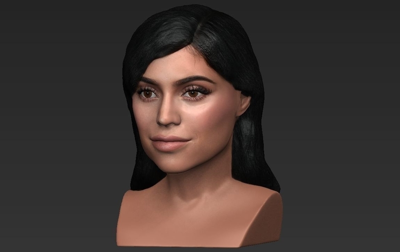 Kylie Jenner bust ready for full color 3D printing 3D Print 230944