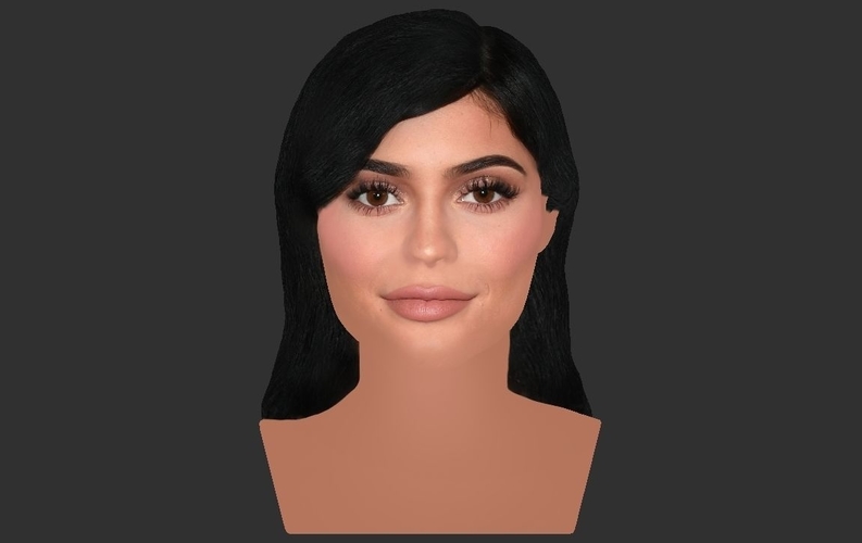Kylie Jenner bust ready for full color 3D printing 3D Print 230945