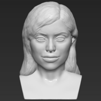 Kylie Jenner bust ready for full color 3D printing - Thumbnail 14