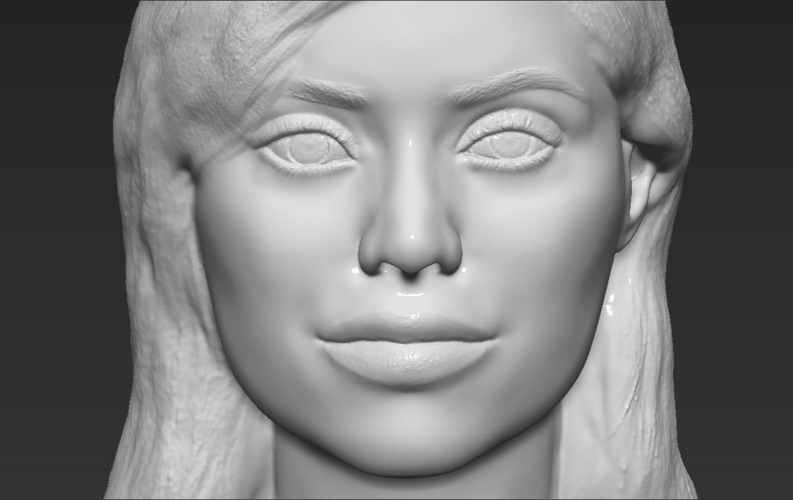 Kylie Jenner bust ready for full color 3D printing 3D Print 230949