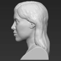 Kylie Jenner bust ready for full color 3D printing - Thumbnail 17