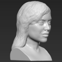 Kylie Jenner bust ready for full color 3D printing - Thumbnail 19