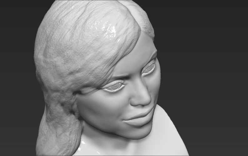 Kylie Jenner bust ready for full color 3D printing 3D Print 230955