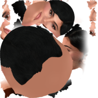 Kylie Jenner bust ready for full color 3D printing - Thumbnail 24