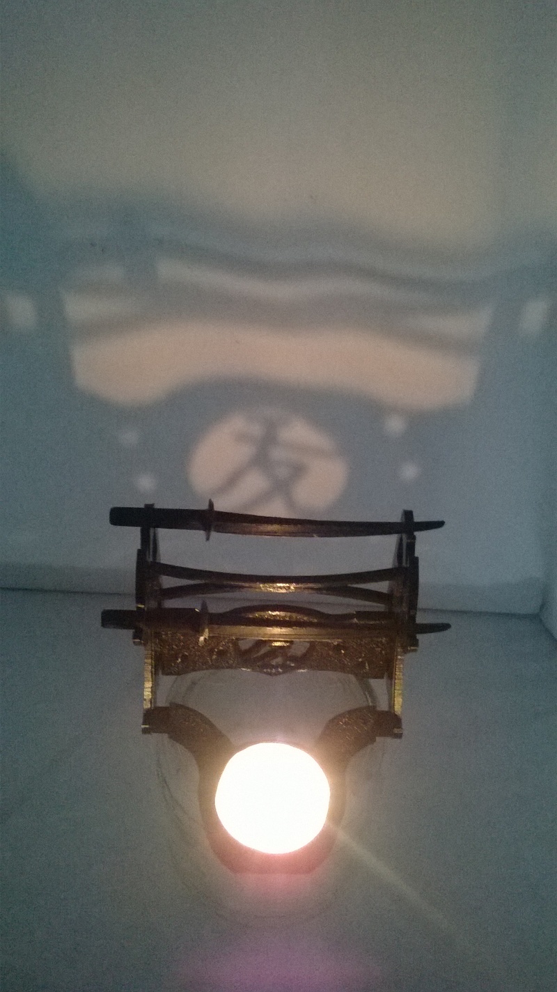 Photophore samouraï amitie 