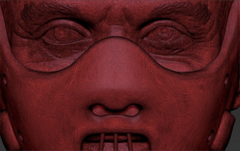Hannibal Lecter bust 3D printing ready stl obj 3D Print 230980
