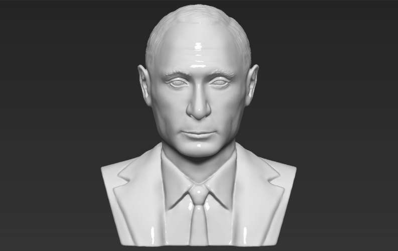 Vladimir Putin bust 3D printing ready stl obj 3D Print 230986