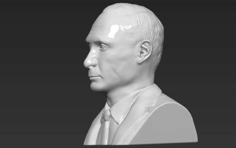 Vladimir Putin bust 3D printing ready stl obj 3D Print 230990