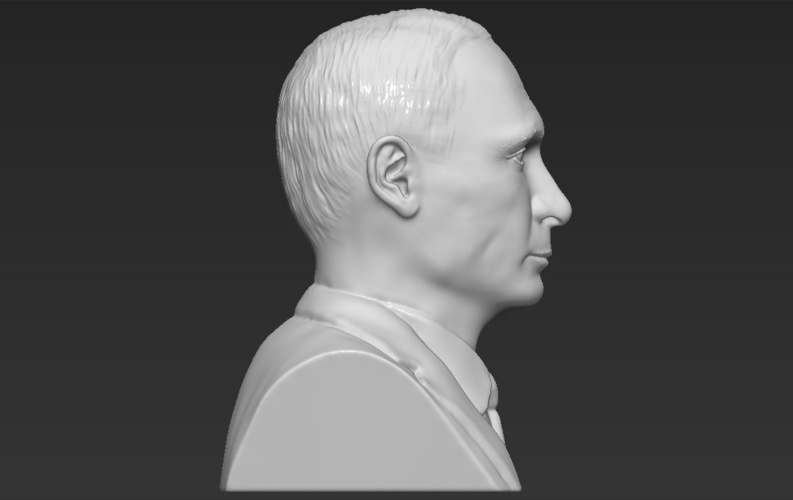 Vladimir Putin bust 3D printing ready stl obj 3D Print 230992