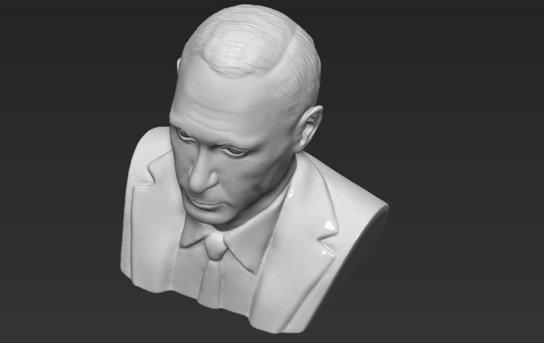 Vladimir Putin bust 3D printing ready stl obj 3D Print 230993