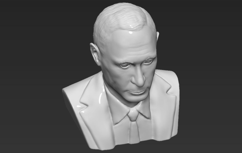 Vladimir Putin bust 3D printing ready stl obj 3D Print 230994