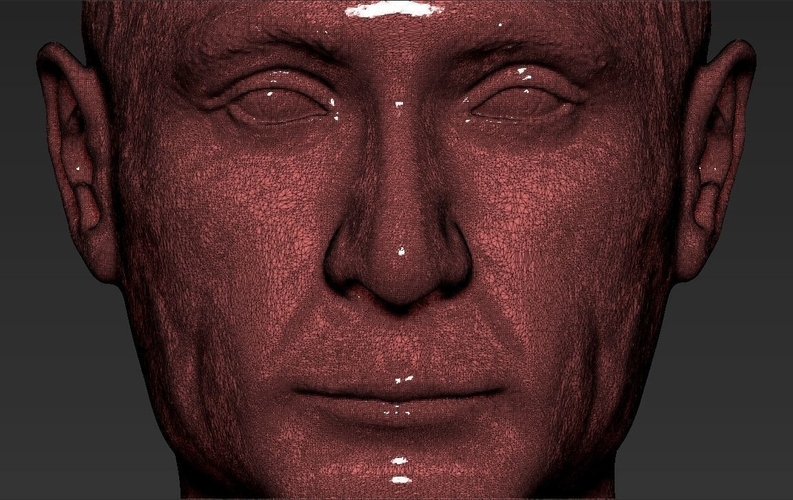 Vladimir Putin bust 3D printing ready stl obj 3D Print 231001