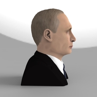 Vladimir Putin bust ready for full color 3D printing - Thumbnail 7
