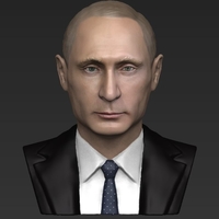 Vladimir Putin bust ready for full color 3D printing - Thumbnail 12