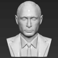 Vladimir Putin bust ready for full color 3D printing - Thumbnail 14