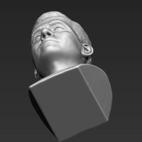 Captain Kirk Chris Pine Star Trek bust 3D printing ready stl obj - Thumbnail 11