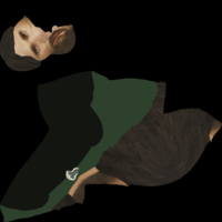 Aragorn bust Lord of the Rings for full color 3D printing - Thumbnail 23