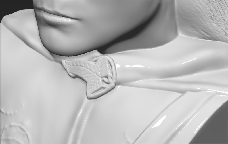 Legolas bust Lord of the Rings 3D printing ready stl obj 3D Print 231151
