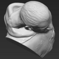 Legolas bust Lord of the Rings 3D printing ready stl obj - Thumbnail 17