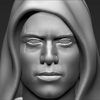 Anakin Skywalker Star Wars bust 3D printing ready stl obj - Thumbnail 6