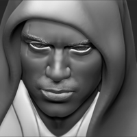Anakin Skywalker Star Wars bust 3D printing ready stl obj - Thumbnail 7