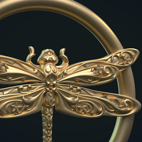 Dragonfly Pendant - Thumbnail 3