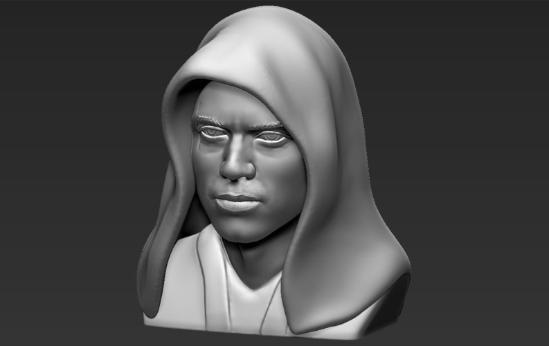 Anakin Skywalker Star Wars bust ready for full color 3D printing 3D Print 231213