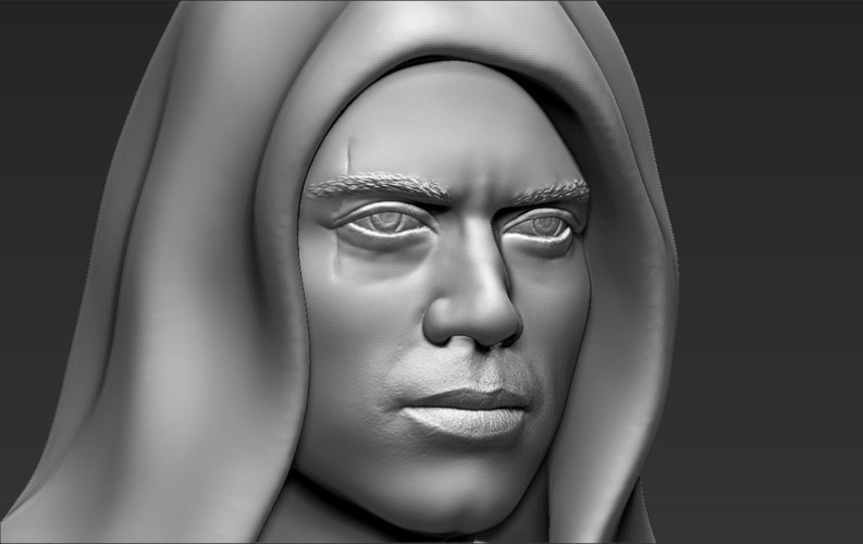 Anakin Skywalker Star Wars bust ready for full color 3D printing 3D Print 231214