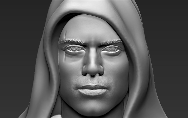 Anakin Skywalker Star Wars bust ready for full color 3D printing 3D Print 231215