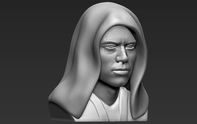 Anakin Skywalker Star Wars bust ready for full color 3D printing 3D Print 231217