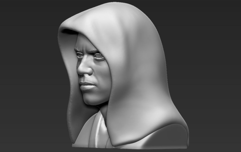 Anakin Skywalker Star Wars bust ready for full color 3D printing 3D Print 231220