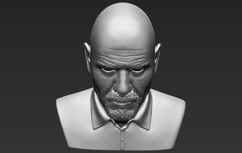 Walter White Breaking Bad bust 3D printing ready stl obj 3D Print 231275