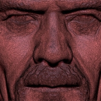 Walter White Breaking Bad bust 3D printing ready stl obj - Thumbnail 15