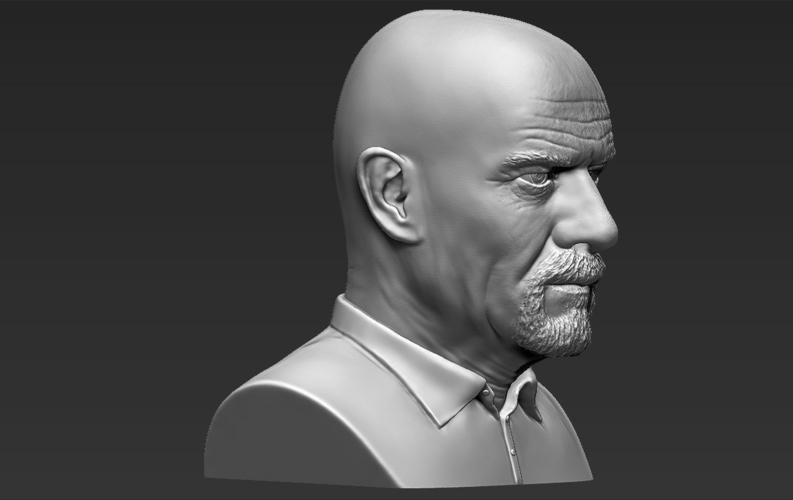 Walter White Breaking Bad bust ready for full color 3D printing 3D Print 231297